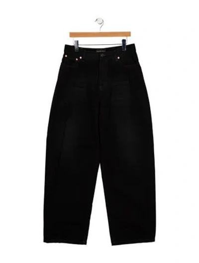 Pre-owned Balenciaga 2022 Wide Leg Jeans In Black