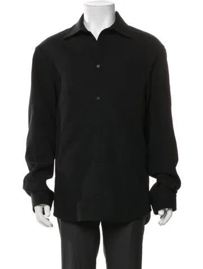 Pre-owned Balenciaga 2022 Wool Utility Jacket In Black