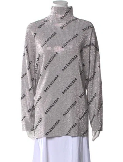 Pre-owned Balenciaga 2023 'all Over' Tunic W/ Tags In Multi