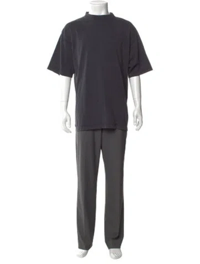 Pre-owned Balenciaga 2023 Logo T-shirt In Gray