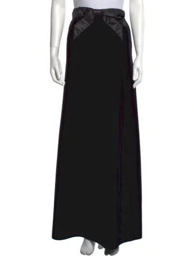 Pre-owned Balenciaga 2023 Long Skirt In Black