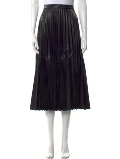 Pre-owned Balenciaga 2023 Midi Length Skirt In Black