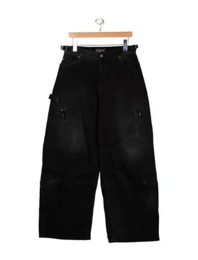 Pre-owned Balenciaga 2023 Relaxed Fit Jeans In Black