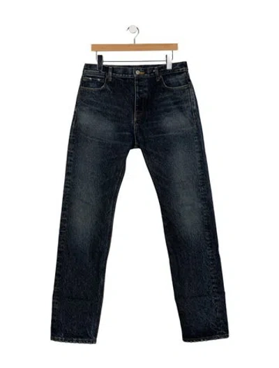 Pre-owned Balenciaga 2023 Straight-leg Jeans In Blue
