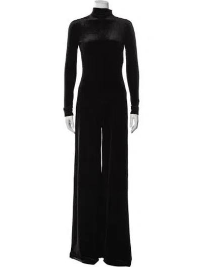 Pre-owned Balenciaga 2023 Turtleneck Jumpsuit W/ Tags In Black