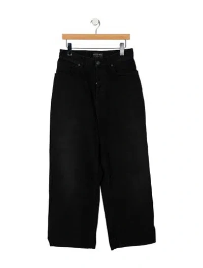 Pre-owned Balenciaga 2023 Wide Leg Jeans In Black