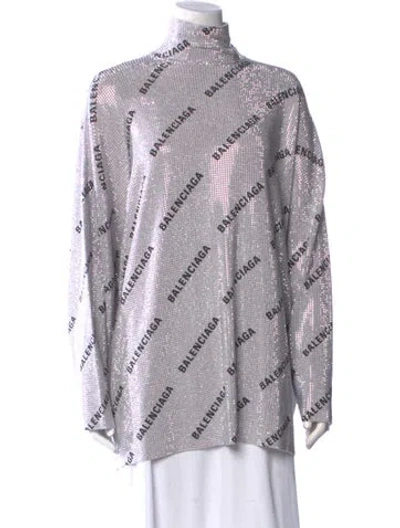 Pre-owned Balenciaga 2023 Wool Tunic W/ Tags In Multi