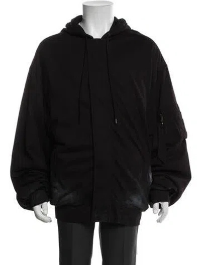 Pre-owned Balenciaga 2024 Bomber Jacket In Black