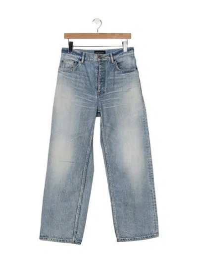 Pre-owned Balenciaga 2024 Bootcut Jeans In Blue