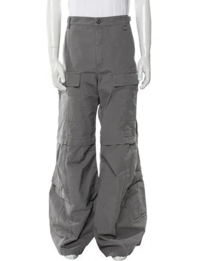 Pre-owned Balenciaga 2024 Cargo Pants W/ Tags In Gray