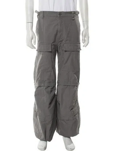 Pre-owned Balenciaga 2024 Cargo Pants W/ Tags In Gray