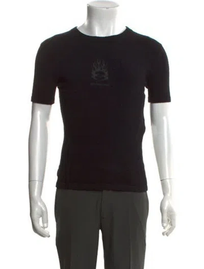 Pre-owned Balenciaga 2024 Crew Neck T-shirt In Black