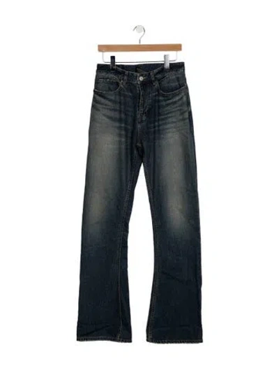 Pre-owned Balenciaga 2024 Flared Jeans In Blue
