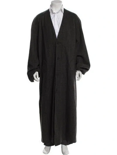 Pre-owned Balenciaga 2024 Garde-robe Overcoat W/ Tags In Gray