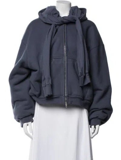 Pre-owned Balenciaga 2024 Incognito Jacket In Blue