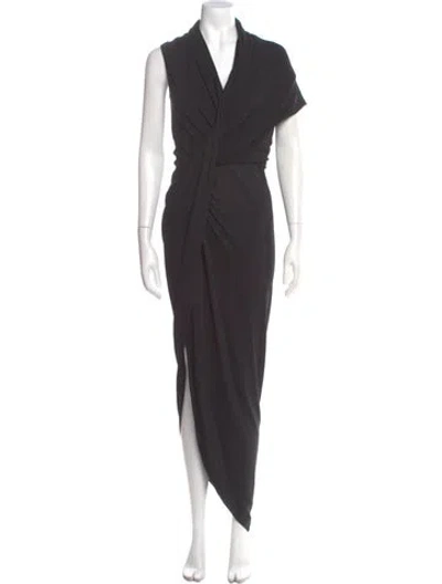 Pre-owned Balenciaga 2024 Long Dress In Black