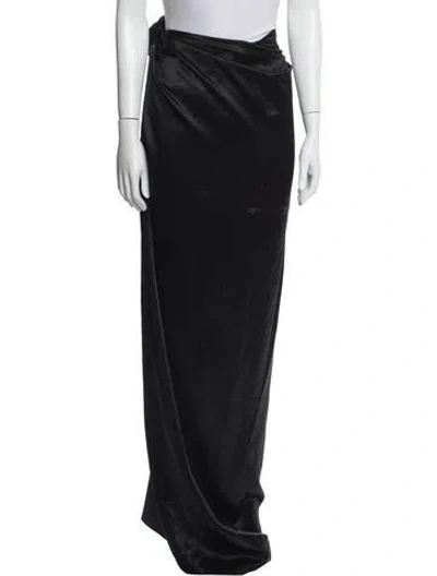 Pre-owned Balenciaga 2024 Long Skirt W/ Tags In Black