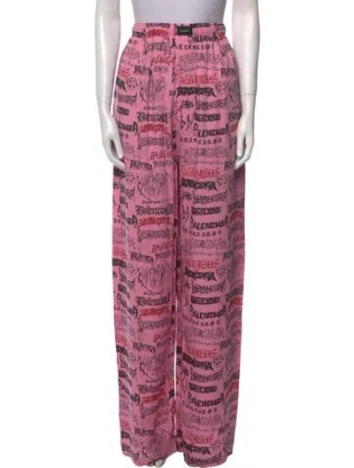 Pre-owned Balenciaga 2024 'metal All Over' Pajamas W/ Tags In Pink
