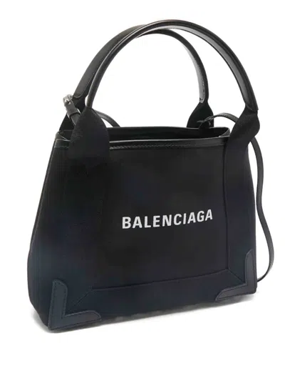 Pre-owned Balenciaga 2024 Mini Cabas Tote Bag In Black