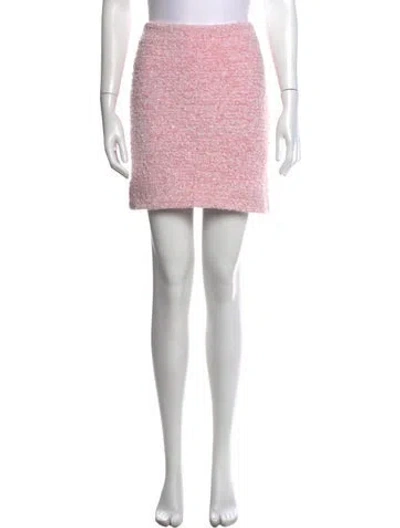 Pre-owned Balenciaga 2024 Mini Skirt W/ Tags In Pink