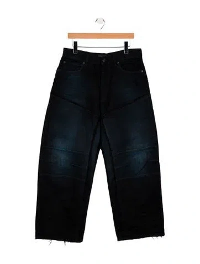 Pre-owned Balenciaga 2024 Relaxed Fit Jeans W/ Tags In Blue