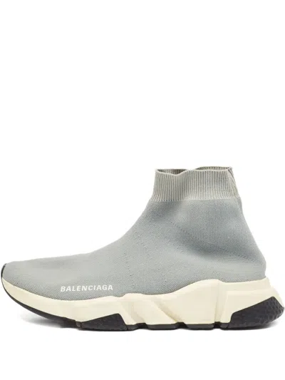 Pre-owned Balenciaga 2024 Speed Sock-knit Sneakers