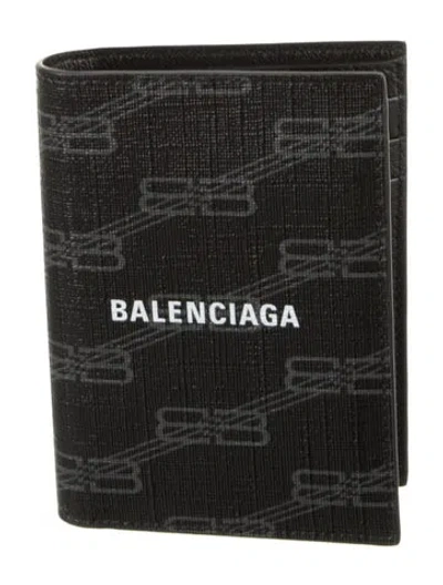 Pre-owned Balenciaga 2024 Vertical Bifold Wallet W/ Tags In Multi