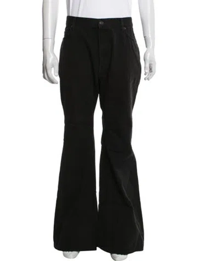 Pre-owned Balenciaga 2025 Bootcut Jeans In Black