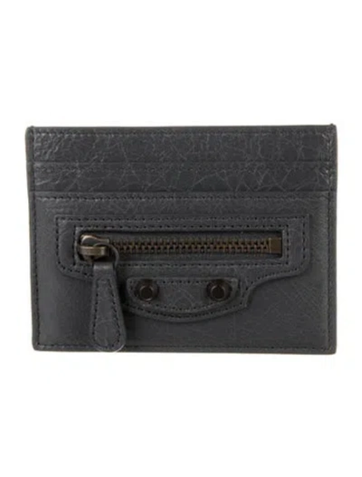 Pre-owned Balenciaga 2025 Le City Card Holder Card Holder W/ Tags In Grey