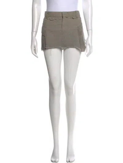 Pre-owned Balenciaga 2025 Mini Skirt In Neutral