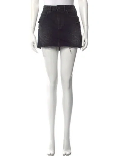 Pre-owned Balenciaga 2025 Mini Skirt W/ Tags In Black