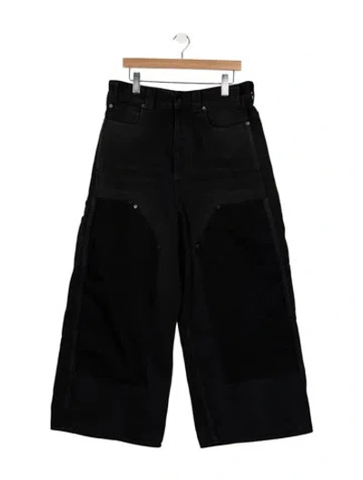 Pre-owned Balenciaga 2025 Relaxed Fit Jeans In Black