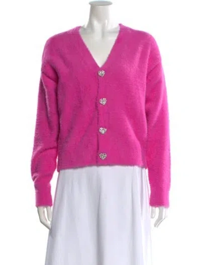 Pre-owned Balenciaga 2025 V-neck Sweater W/ Tags In Pink