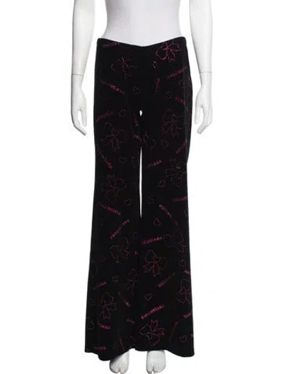 Pre-owned Balenciaga 2025-2026 Graphic Print Sweatpants W/ Tags In Black