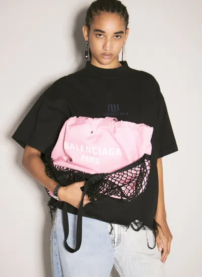 Balenciaga 24/7 Medium Tote Bag In Pink