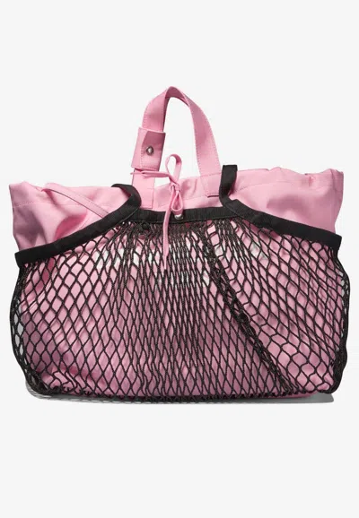 Balenciaga 24/7 Nylon And Mesh Tote Bag