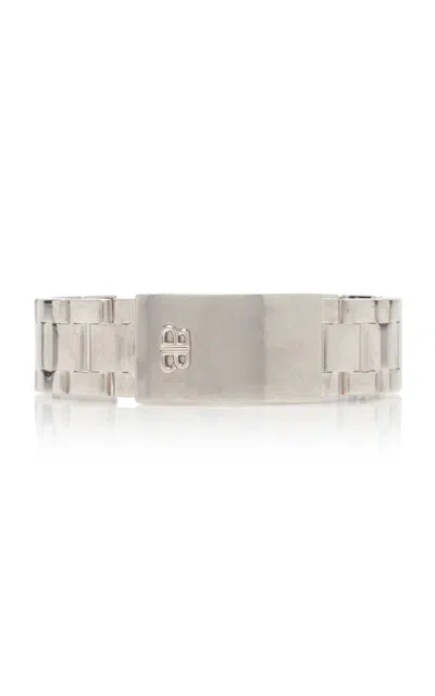 Balenciaga 24/7 Silver-tone Bracelet
