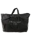 Balenciaga Black 24/7 Large Tote In Black