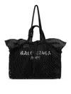 Balenciaga 24/7 Medium Tote Bag In Black