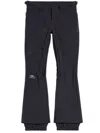 Balenciaga Logo-print Press-stud Flared Trousers