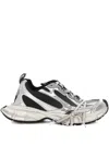 Balenciaga Multicolor Mesh And Rubber 3xl Gradient Sneakers
