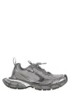 Balenciaga Men Grey Mesh And Polyurethane 3xl Sneakers In Gray