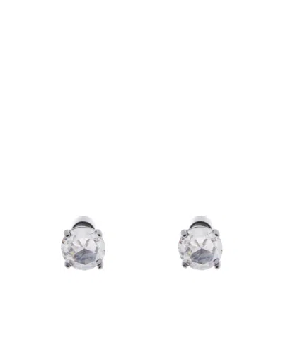 Balenciaga 3am Led Earrings  In Red/silver