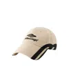 BALENCIAGA 3B CAP - COTTON - BEIGE