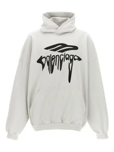 BALENCIAGA 3B LIQUEFIED HOODIE