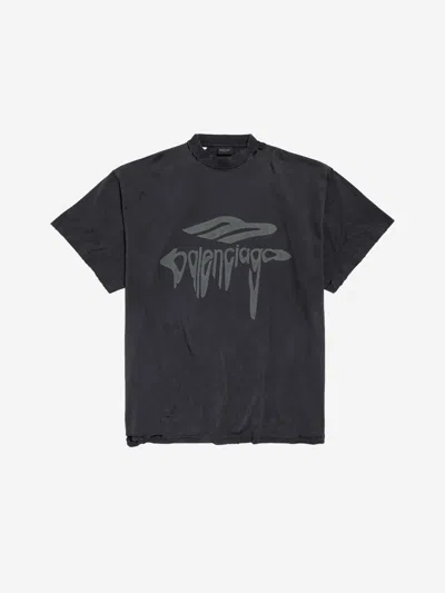 BALENCIAGA BALENCIAGA 3B LIQUEFIED T-SHIRT