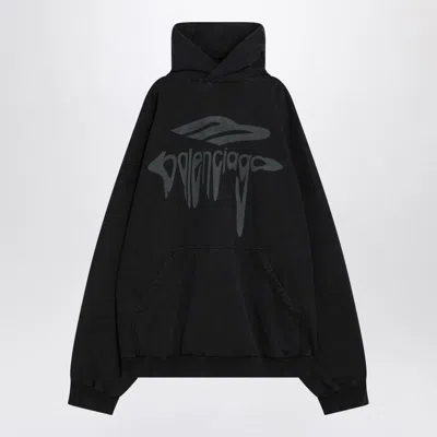 Balenciaga 3b Liquified Faded Sweatshirt