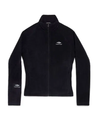 Balenciaga 3b Sports Icon Ski Jacket In Black