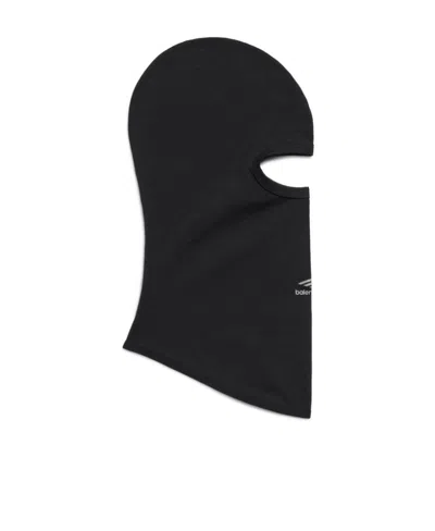 Balenciaga 3b Sports Icon Balaclava In Black