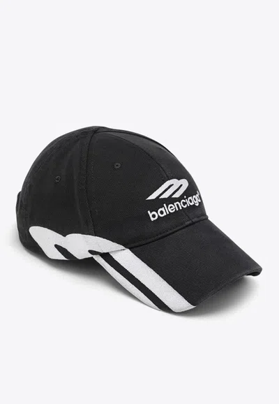 Balenciaga 3b Sports Icon Cap In Black